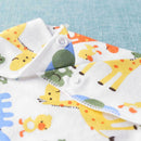 Baby Bibs Triangle Towel Cotton Cartoon Newborn Saliva Absorbent Cloth (A)