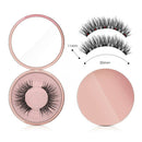 1Set Magnetic False Eyelashes Waterproof Smudge Proof Handmade Easy To Wear K4B1