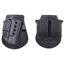 Military RH Paddle Set GL2-ND with 6900 Double Magazine Holster
