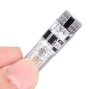 2x T10 6SMD 5050 RGB LED Car Wedge Side Light Reading Lamp Bulb & Remote Contrâ„–[
