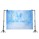 5x7ft Vinyl Winter Freeze Snow Ice World Backdrops Photography Background f