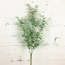 4X(6 Pcs Eucalyptus Plastic Artificial Leaves Bunch for Home Christmas WeddA2D6)