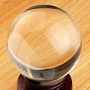 40Mm Clear Glass Crystal Ball Healing Sphere Photography Props Gifts X4T7