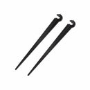 100pcs 11cm Mounting Bracket For 4 / 7mm Irrigation Drip Water Hose A9I8