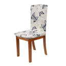 Stretch Spandex Chair Covers Dining Room Wedding Banquet Seat Cover Beige O5A8
