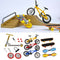8pcs Mini Finger Toys Fingerboard Skateboards Bike Scooter Tiny Swing Board,