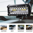Universal 7" 120W LED Work Light Bar Spot Lamp for Off-Road ATV Tractor Truck