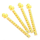 1Pc 12cm creative cute student straight ruler study measure school stationery ME