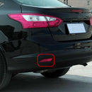 2pcs Red Rear Bumper Reflector Left & Right Plastic Fit For Ford Focus 2012-2015