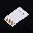 Dual slot Micro SD SDHC TF to MS Memory Stick Duo Adapter Fast Converter A6 J7T6