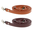 2pcs Women's Adjustable PU Leather Strap Clutch Replacement Handle 123cm