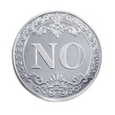 Yes Or No Poker Coin Commemorative Lucky Divination Metal Souvenir Art