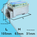 Turbine Digital Gasoline Flow Counting Flowmeter K24 Electronic Liquid Turb