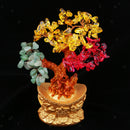 Feng Shui Crystal Yuan Bao Money Tree for Wealth Luck Office/Home Decor