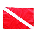2x Universal Scuba Dive Flag International Flag Diver Down Flag & Alpha Flag