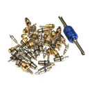 Valve Core Remover with 39Pcs Air  Valve Cores Remover Tire Repair Tool