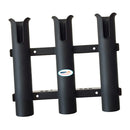 Black 3 Tubes Link Fishing Rod Racks Fishing Rod Racks Holder for Marine Boat