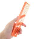2x Barber Flattop  Cutting Comb Styling Anti-static Pink+Orange