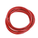 O-ring seal, oil seal, silicone, 50 x 2.5 mm, brick red, 10 pieces