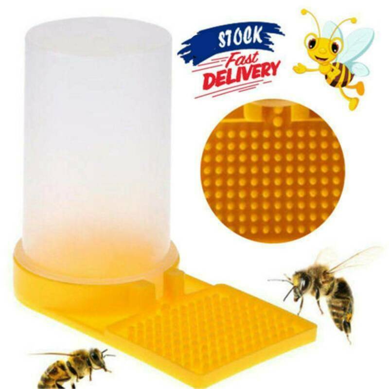 Beekeeping bee Water Feeder Cup Beehive Drinking Entrance Nest Beekeeper AU