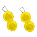 Golf Ball Cover Silicone 8-Shape Sleeve Protective Keyring Sport Accessorie S8D6