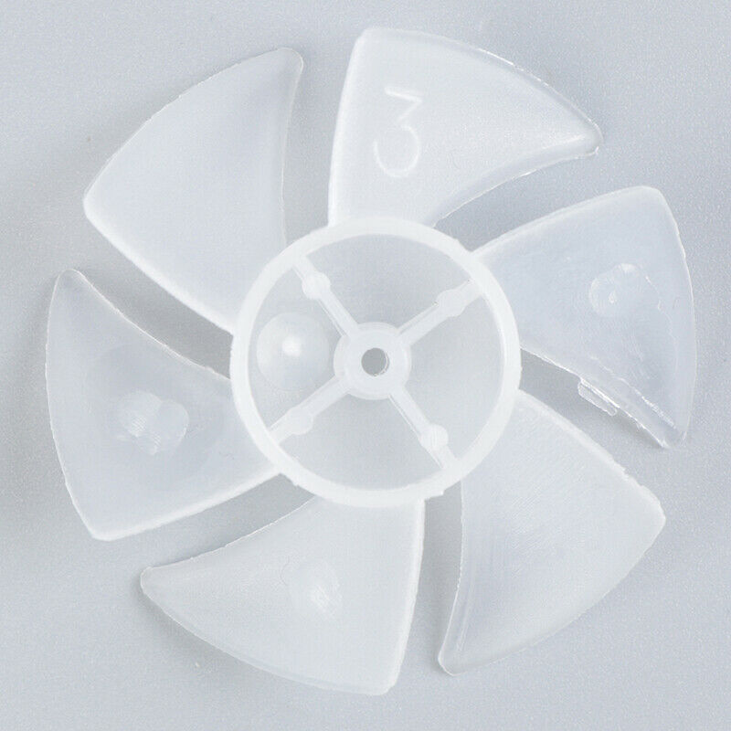 1 Pcs Small Power Mini Plastic Fan Blade 6 Leaves For Hairdryer MotorA Ew
