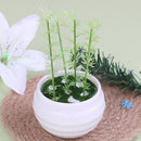 1pc bamboo fairy garden miniatures micro landscape plastic crafts garden decor3C