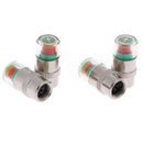 4X Car Tyre Tire Pressure Gauge Indicator Alert Tpms Monitoring Valve Cap Sen FT