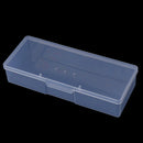 Clear Plastic Storage Box Jewelry'Craft Nail Beads Container Organizer Case T Gw
