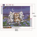 Animal 5D DIY Full Round Drill Diamond Painting Cross Stitch Mosaic (C1399)