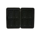 Micro SD SDXC Storage Holder Memory Card Case Protector Aluminum BLACK