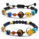 Women Girls Solar System Bracelet Universe Galaxy The Eight Planets Guardia