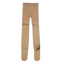Women's Tattoo Meat color Pantyhose Stockings 19.Flower vine V2A2
