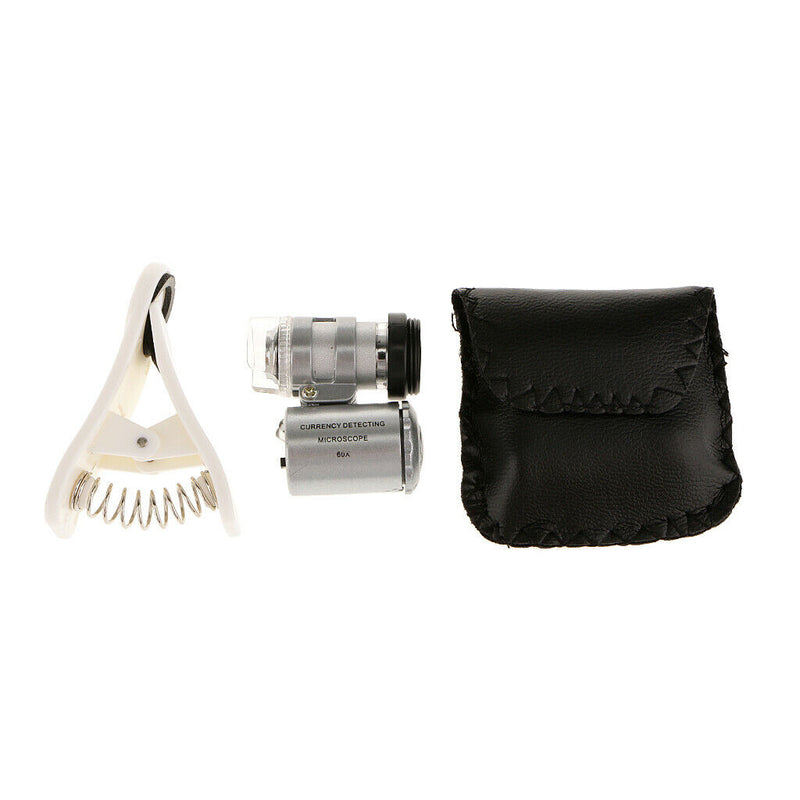 60x Zpom Microscope Easy To Connect Detachable Phone Camera Accessories