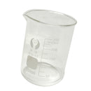 2x 250ml Borosilicate Glass Lab Chemistry Beaker Low Form Test Measuring New