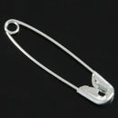 Set of 100 metal Safety Pins,Clothes pin F6A4