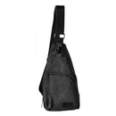Flrsh Men's Canvas Unbalance Backpack Shoulder Sling Chest/Hiking Bicycle B