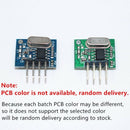 1 Set 433Mhz RF Superheterodyne Receiver Transmitter Module Kits With 2 Antenna