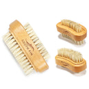 2pcs Natural Wood Finger Nail Brush Scrub Fingernail Toenail Nailbrush