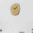Wood Grain Wall Clock Living Room Bedroom Mute Clock Wooden Wall Charts Mod