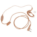 2Pack G shape Remote Earpiece Earhook Earphone Mic for Baofeng PUXING Radio