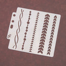 Reusable arrow Stencil Airbrush Art DIY Home Decor Scrapbooking Album CrafN JzTE