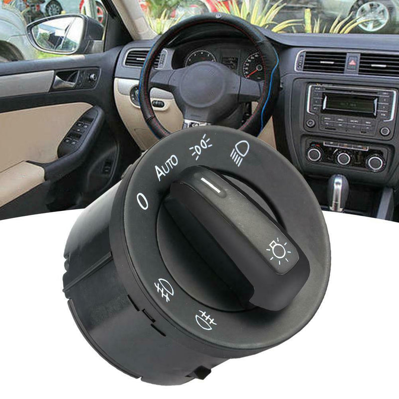Car Headlamp Switch Headlight Switch Sensor Module With Auto On/Off For Skoda