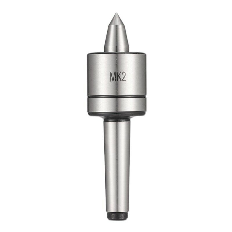 Precision MK2 Rotary Live Center Morse Taper Shaft CNC Lathe Center 60 Degr U7X1