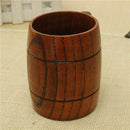 Wooden Tankard Beer Stein Mug Milk Coffee Drink Cup Wedding Groomsmen Gift