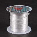 White Elastic Stretchy Crystal Line Jewelry Beading Thread Spool 9M