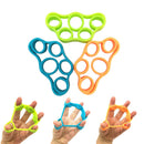 6pcs Hand Grip Expander Finger Gripper Strength Trainer Resistance Band