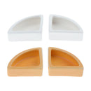 4 Pack Pet Reptile Lizard Gecko Spiders Dish Feeder, Anti Escape Food Bowl