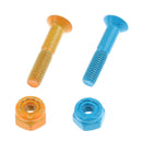Durable Skateboard Longboard 1" Bolts(8pcs) + Nuts(8pcs) + L-shape Wrench