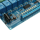 DC 8V to 36V Industrial Grade 8 Channel Multi-Function Relay Module Wide Vo